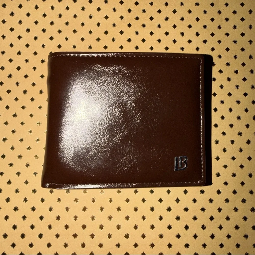🆕 NEW Men's Genuine Leather Brown Wallet